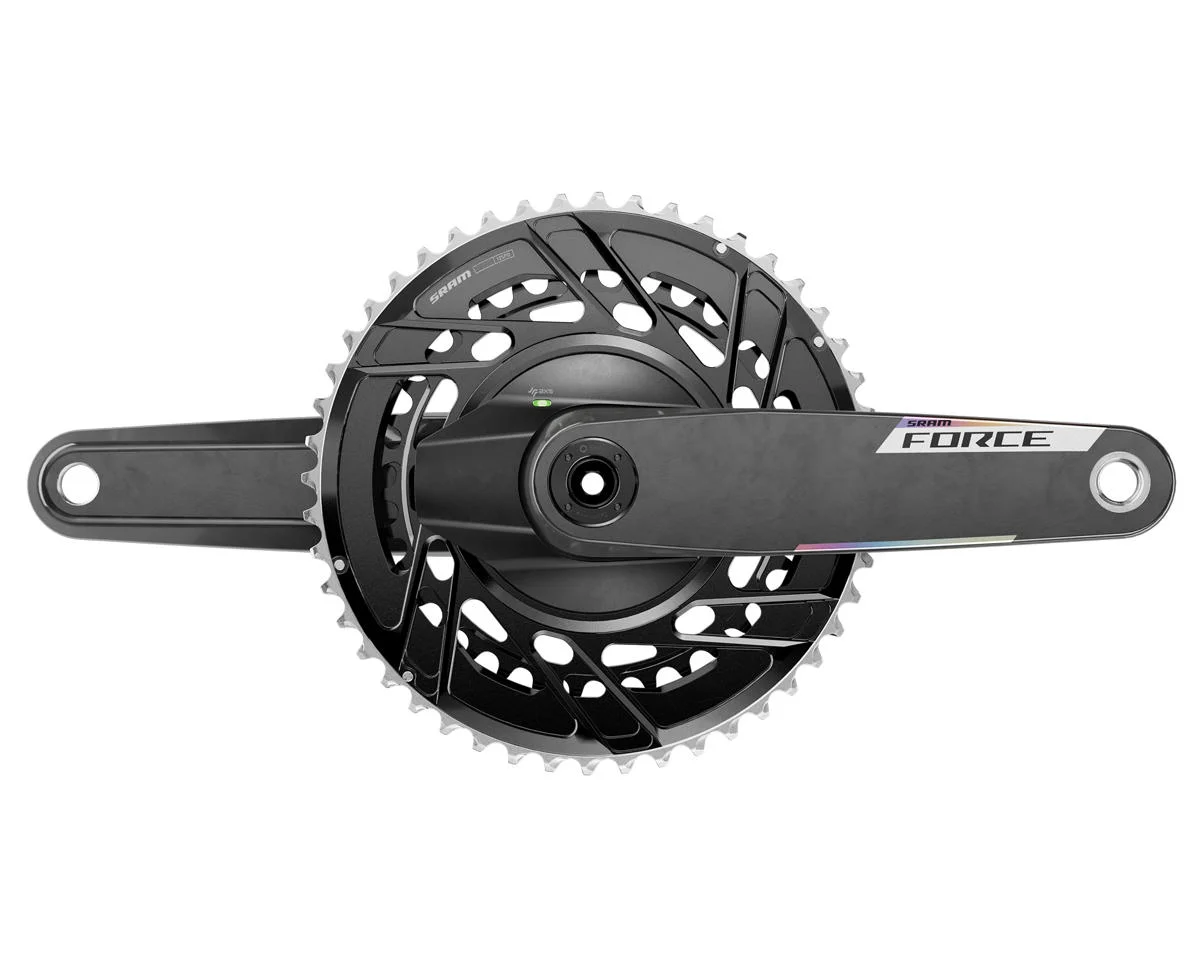 SRAM Force AXS Power Meter Crankset (Black) (2 x 12 Speed) (DUB) (165mm) (48/35T) (E1)